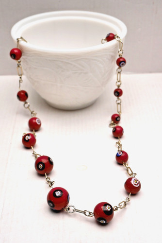 Murano glas millefiori - glas,
