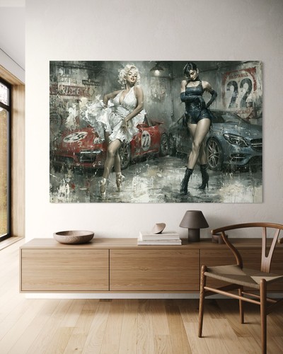 Audrey hepburn leinwand bild - leinwand,