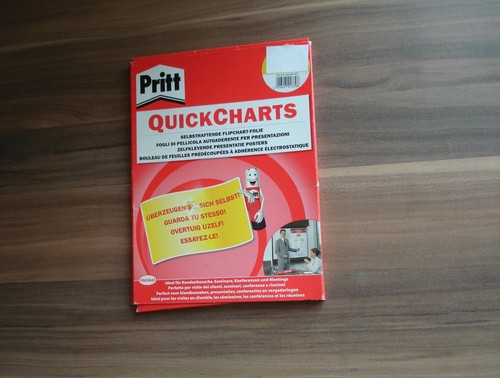 Blatt pritt flipchart folie - blatt,