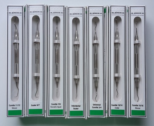 7er set chirurgische - chirurgische, kürette