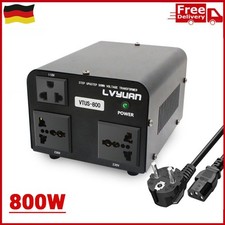 800-Watt-Transformator Spannungswandler Step up&down 110V⇋230V,Gut konvertierbar