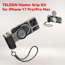 TELESIN Master Grip Kit for iPhone 17 Pro Max Magnetic Phone Camera Grip 3200mAh