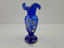 Vase Glas 28cm Blumen