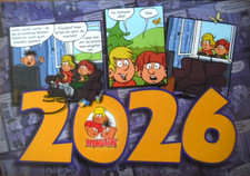 Mosaik Abrafaxe Grosser Klapp-Jahres-Kalender 2026 Neu