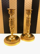 Paar kerzenhalter stil louis - kerzenhalter,