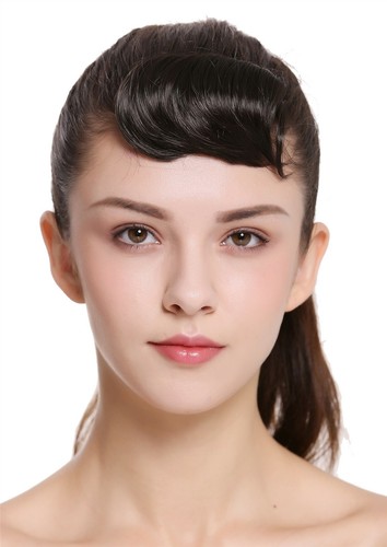 Haarteil pony clip kurz - haarteil,