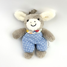 Sterntaler Kuscheltier Esel | Stofftier 20 cm | Blau Sterne | Babyspielzeug