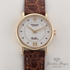 Rolex Lady Cellini 6110 25 mm Gelbgold 750 Rolex-Revision: 2025 Gold Damen