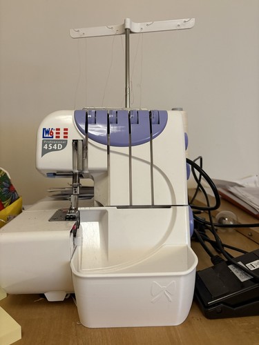 454d overlock nähmaschine - w6,