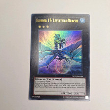 Yugioh karte - Nummer 17: Leviathan-Drache GENF-DE039 Generation Force Yu-gi-oh