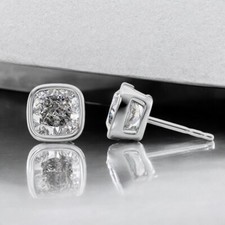 14K Weißgold Ohrring 2,00