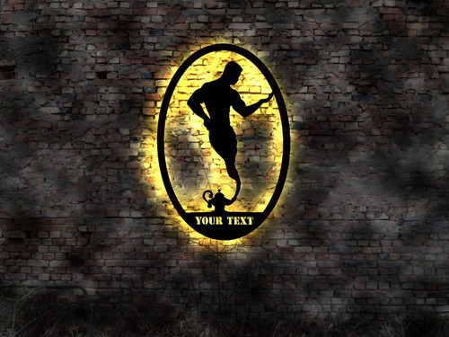 Led sign magier magic - led,