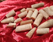 Strandfunde Ostseeküste Insel Rügen, Fossilien, Donnerkeile 