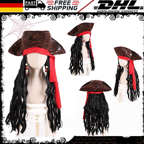 Deu piratenhut braun mit - piratenhut,