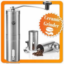 Manuelle Kaffeemühle aus