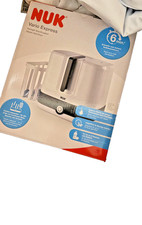 NUK Vario Express Sterilisator + Multi Dry + 2 Glasflaschen