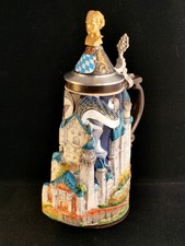 Schloss Neuschwanstein Bierkrug WW Team Künstlerkrug Limitiert