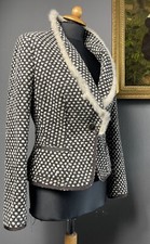 " DRYKORN " Blazer GINGER Gr 6 Wolle Kurzblazer Tailliert