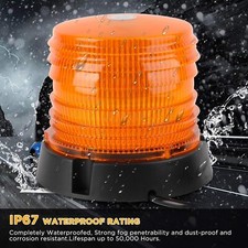 1pc 12V-24V Amber 60 LED