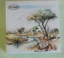 20 Servietten Afrika Tiere 1