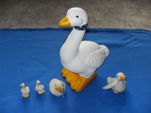 Große gans und 4 - 30, cm