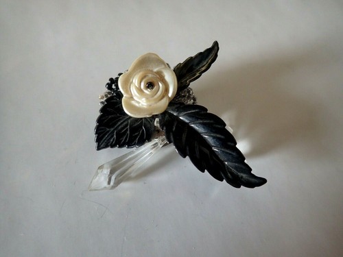 Vintage brosche florales - brosche,