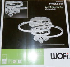WOFI Medley 9103.01.01.8420 LED Deckenleuchte Chrom dimmbar 3000K