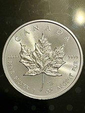 Maple Leaf 1 OZ Silber 2019