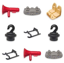 Playmobil 4266 Polizeihubschrauber Ersatzteil Einzelteil Zubehör Auswahl .