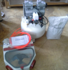 850W Flüster Silent Druckluftkompressor 50-55dB leise Sandblaster TOP  nur abhol