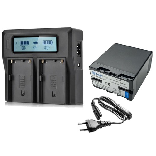 Set akku 4400mah dual lcd - akku,
