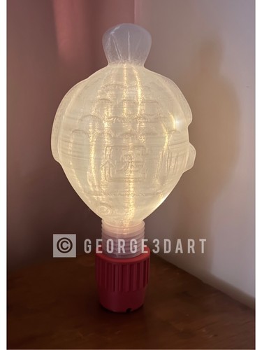 Soja fisch sauce tischlampe - soja, 3d
