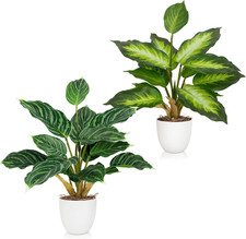 2er Set Kunstpflanzen im Topf