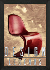 Panton Chair Framed Wall Art