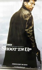 Shoot 'em Up - - Clive Owen - Banner / Kinobanner Größe 180cm x 120cm