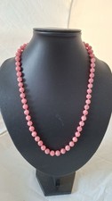 Rhodochrosit Edelstein Kette