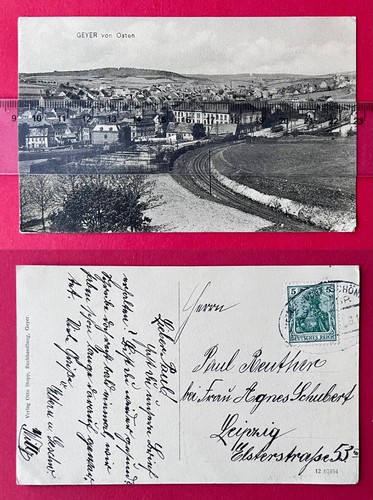 Geyer erzgebirge um 1910 - ak,