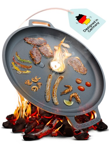Feuerplatte aus gusseisen - aus,