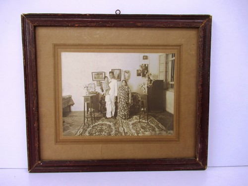 Vintage indische familien - vintage,