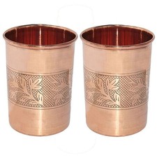 100% Kupfer Trinkglas Tasse