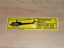 ADAC Luftrettung Aufkleber
