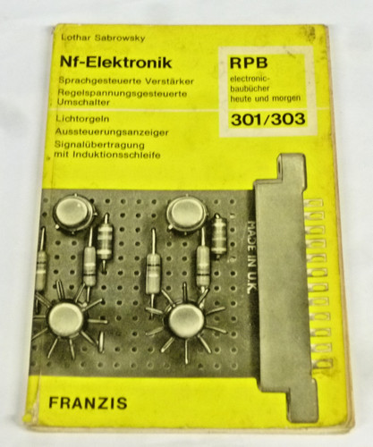 Buch elektronik rpb franzis - buch, nf