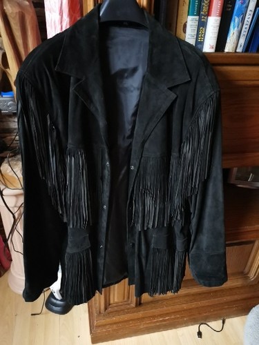 Herren velourlederjacke - herren,
