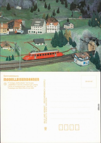 Anlage gotthardbahn der - tt-anlage, "gotthardbahn"