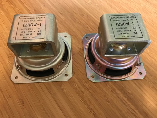Paar pioneer alnico breitband - pioneer,