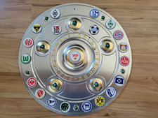 Aral Meisterschale Fußball Bundesliga mit 20 Magnet-Pins aus der Saison 2006/07