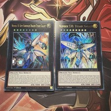 Yugioh! Number 38: Hope Harbinger Dragon & Number S38: Titanic Galaxy Set -UR EN