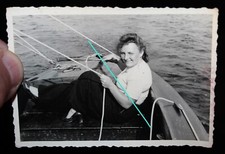 Dümmer See ,Frau auf