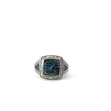 Sterling .0ct Blau & Weiß