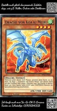Drache von Koa'ki Meiru (V.1 - Rare) - BP03 - Near Mint - Deutsch